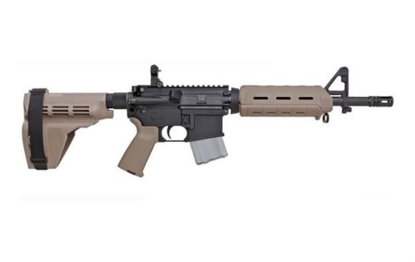 Sig Sauer M400 5.56mm FDE Centerfire Pistol with SB15 Stabilizing Brace