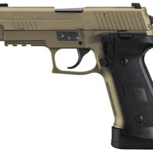 Sig Sauer P226 Tactical Operations 9mm FDE Centerfire Pistiol with Night Sights