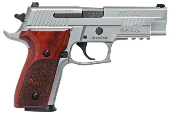 Sig Sauer P226 Stainless Elite 40 S&W Full-Size Pistol with Night Sights