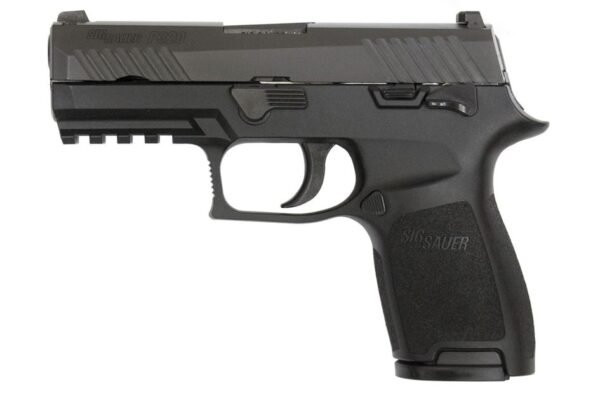 Sig Sauer P320 Compact 9mm Striker Fired Pistol with Night Sights and Manual Safety