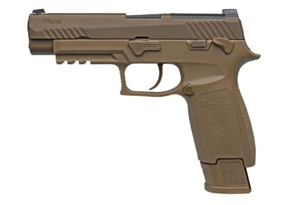 Sig Sauer P320 M17 Commemorative Edition 9mm Full-Size Flat Dark Earth (FDE) Striker-Fired Pistol