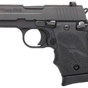 Sig Sauer P938 9mm Centerfire Pistol with Black Rubber Grip