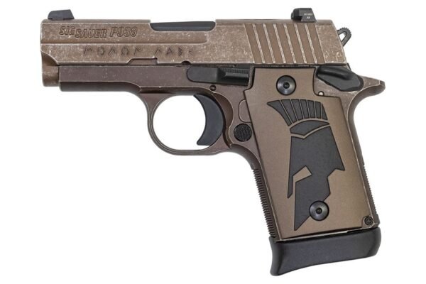 Sig Sauer P938 Spartan II 9mm with Distressed Coyote Finish and Spartan Grip