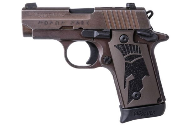 Sig Sauer P238 Spartan II .380 ACP with Distressed Coyote Finish