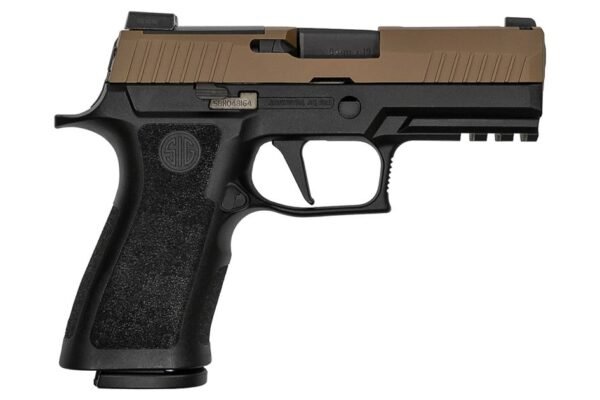 Sig Sauer P320 X-Carry 9mm 17-Round Pistol Two Tone with Coyote Tan Slide and Black Frame