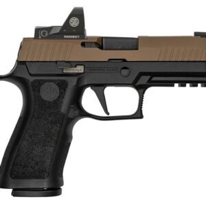 Sig Sauer P320 X-Carry 9mm 17-Round Pistol Two Tone Coyote with ROMEO1 Reflex Sight