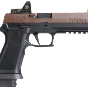 Sig Sauer P320 X-Five 9mm Two-Tone Coyote Pistol with ROMEO1 Reflex Sight