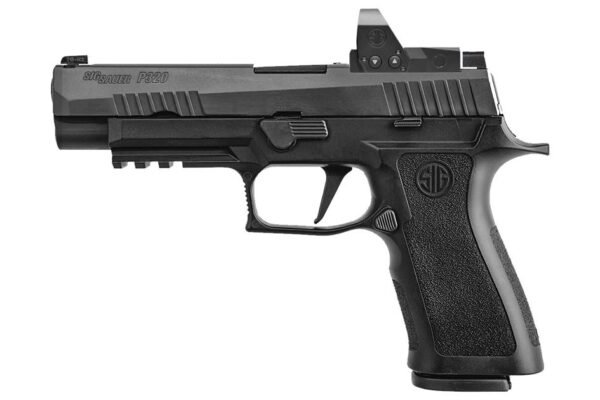 Sig Sauer P320 XFull 9mm Full-Size Striker-Fired Pistol with ROMEO1 Pro Red Dot