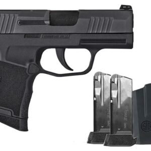 Sig Sauer P365 9mm TacPac with Three 12-Round Magazines and Holster (No Manual Safety)