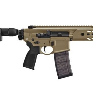 Sig Sauer MCX Virtus 300 Blackout Flat Dark Earth (FDE) Pistol with PSB