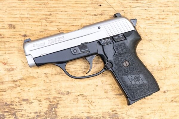 Sig Sauer P239 SAS Custom Shop .40 S&W Police Trade-In Pistol with Satin Stainless Slide